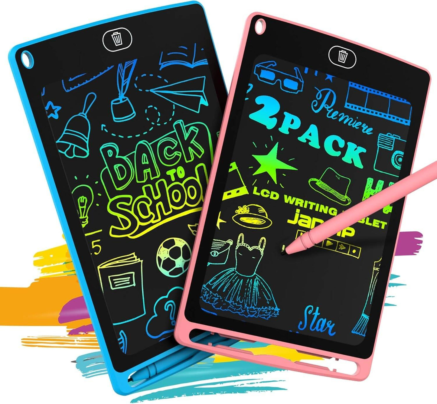 Charkee LCD Writing 8.5 Inch Pack of 2