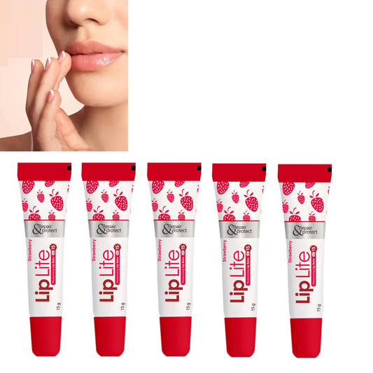Lip Lite Strawberry Moisturising Lip Balm 15g (Pack of 5)